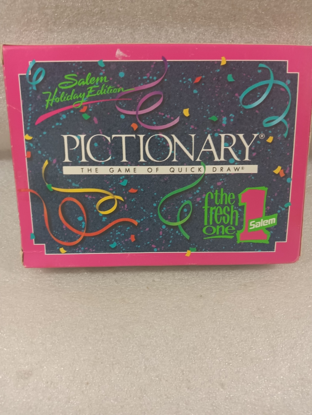 Vintage Pictionary Salem Cigarette Advertising Game 1991 NEW